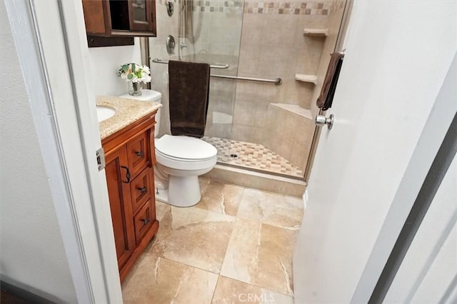 18912 Circle Of The Oaks, Newhall, CA 91321 - full bathroom featuring a shower stall and vanity