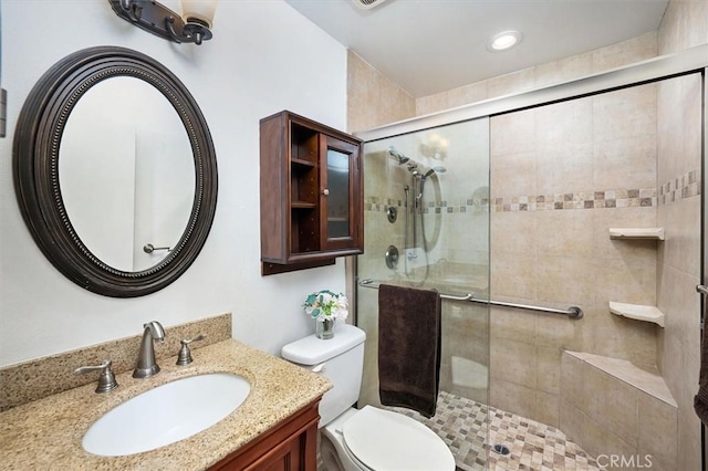 18912 Circle Of The Oaks, Newhall, CA 91321 - full bathroom with a shower stall and vanity