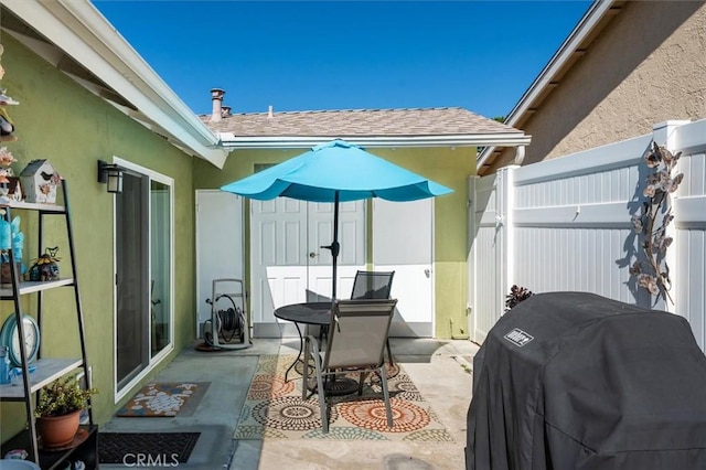 18912 Circle Of The Oaks, Newhall, CA 91321 - view of patio with area for grilling
