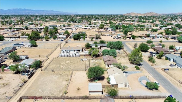21845 Fox Ave, Apple Valley, CA 92307 - bird's eye view of a mountainous background