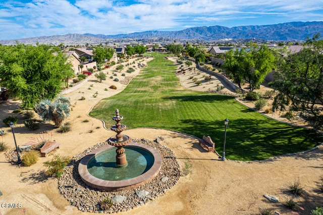 84319 Cigno Ct, Indio, CA 92203 - bird's eye view of mountains