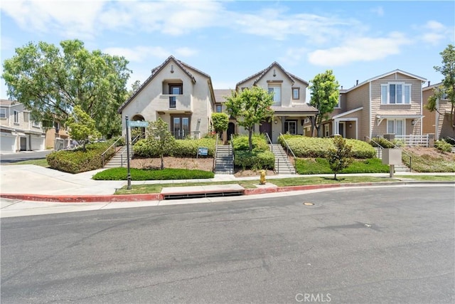 1335 Mc Fadden Dr, Fullerton, CA 92833 - view of front of property with stairs