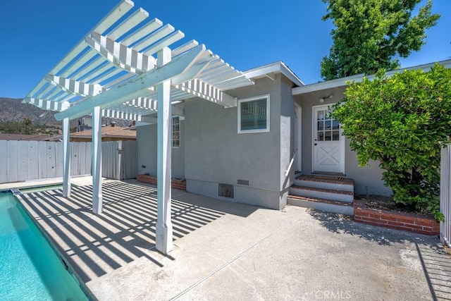 11009 Quill Ave, Sunland, CA 91040 - view of patio / terrace with a pergola