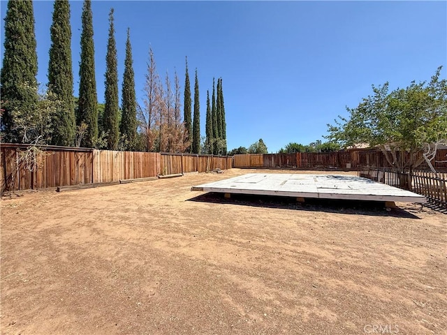 12967 Side Saddle Rd, Victorville, CA 92392 - fenced backyard featuring a deck