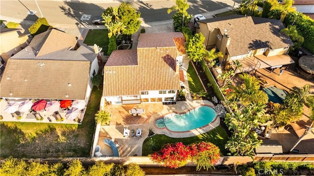 24861 Camberwell St, Laguna Hills, CA 92653 - bird's eye view of a pool area