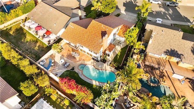 24861 Camberwell St, Laguna Hills, CA 92653 - bird's eye view of a pool