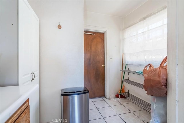 2439 California St, Walnut Park, CA 90255 - interior space with light tile patterned flooring