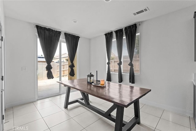 4443 Manzanita St, Guadalupe, CA 93434 - dining area with baseboards and light tile patterned flooring