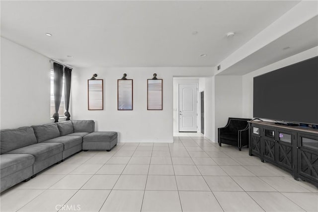 4443 Manzanita St, Guadalupe, CA 93434 - living area featuring light tile patterned flooring and recessed lighting