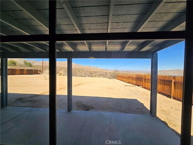 7050 Ivanpah Ave Unit 29, Palms, CA 92277 - fenced backyard with a patio area