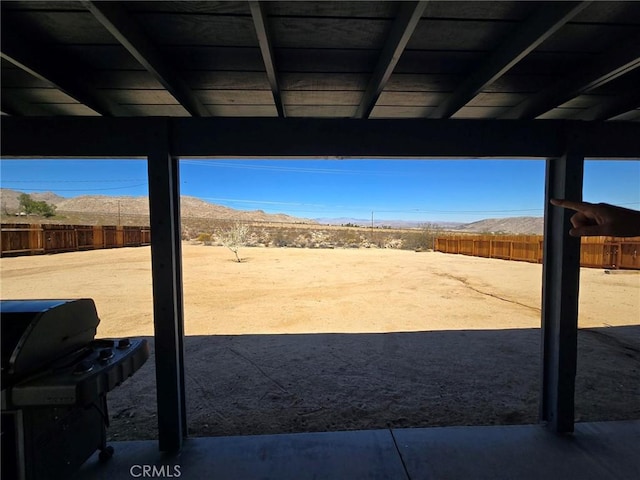 7050 Ivanpah Ave Unit 29, Palms, CA 92277 - fenced backyard with a mountain view