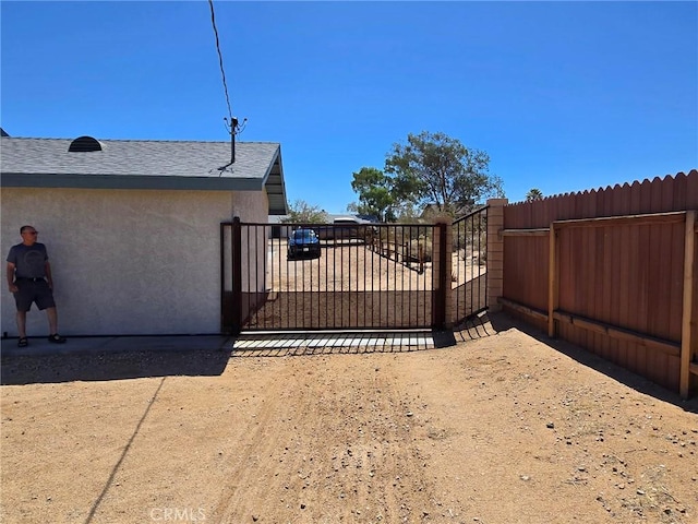 7050 Ivanpah Ave Unit 29, Palms, CA 92277 - view of gate