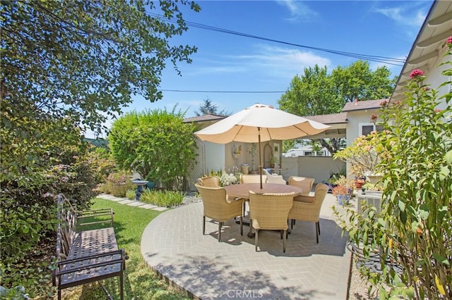 829 N Foxdale Ave, West Covina, CA 91790 - view of patio / terrace with outdoor dining space
