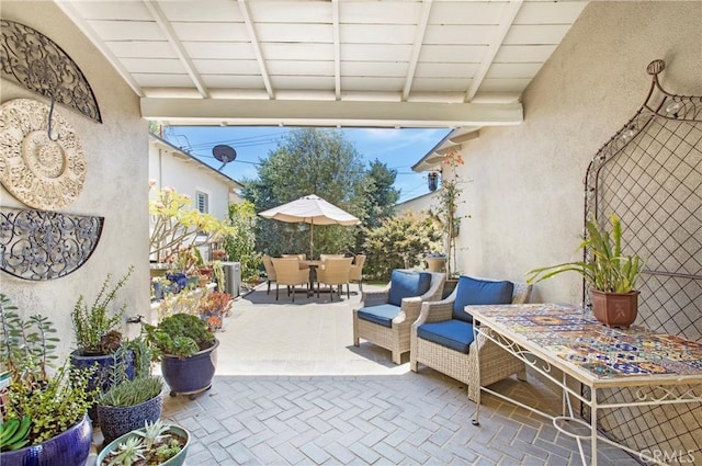 829 N Foxdale Ave, West Covina, CA 91790 - view of patio / terrace featuring outdoor dining space