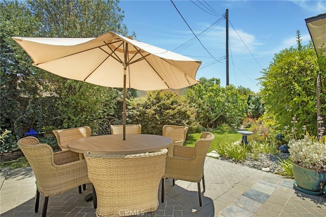 829 N Foxdale Ave, West Covina, CA 91790 - view of patio / terrace with outdoor dining area