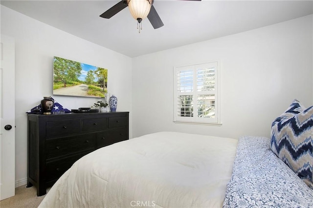 829 N Foxdale Ave, West Covina, CA 91790 - bedroom with ceiling fan and carpet