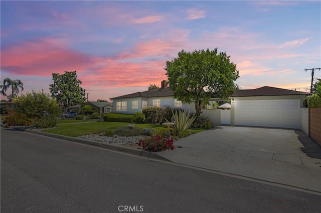829 N Foxdale Ave, West Covina, CA 91790 - ranch-style house featuring concrete driveway and a garage