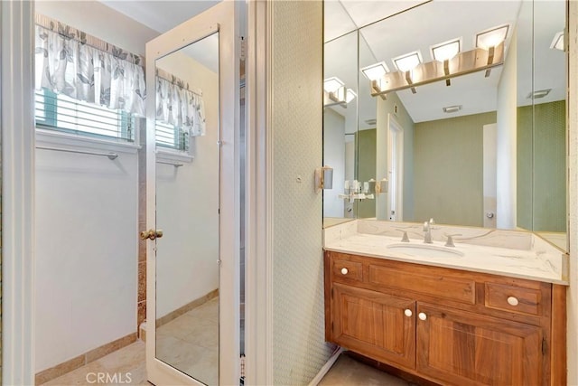 1318 Sao Paulo Ave, Placentia, CA 92870 - full bathroom featuring vanity and tile patterned flooring