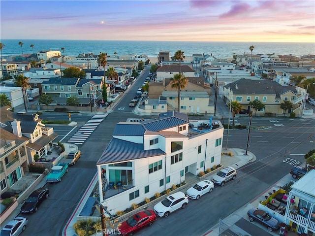 4405 Channel Pl, Newport Beach, CA 92663 - aerial view at dusk of a water view