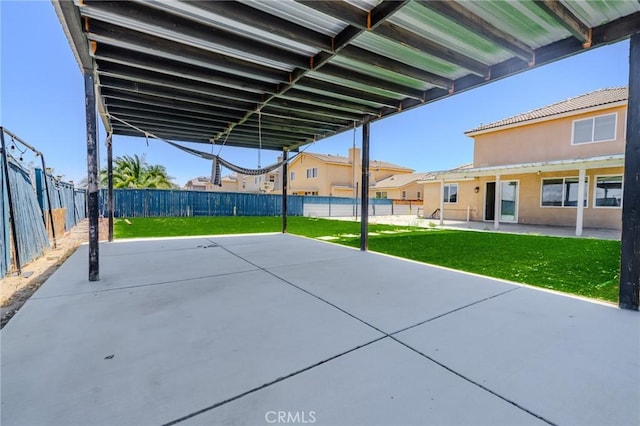 11818 Forest Park Ln, Victorville, CA 92392 - fenced backyard with a patio