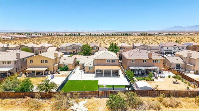 11818 Forest Park Ln, Victorville, CA 92392 - aerial view of residential area with a mountain backdrop