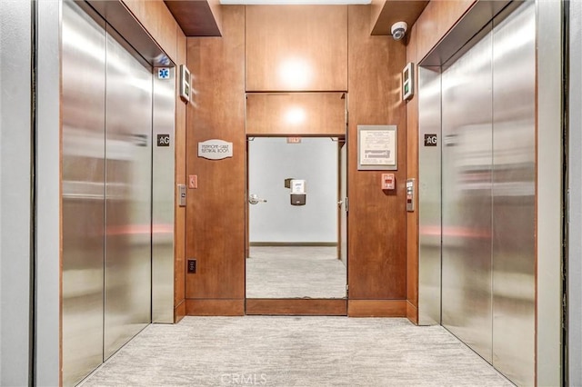 388 E Ocean Blvd Unit 1215, Long Beach, CA 90802 - hall with elevator and carpet