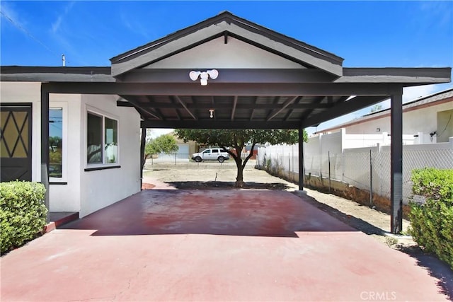 293 E Congress St, Colton, CA 92324 - view of vehicle parking featuring driveway and an attached carport
