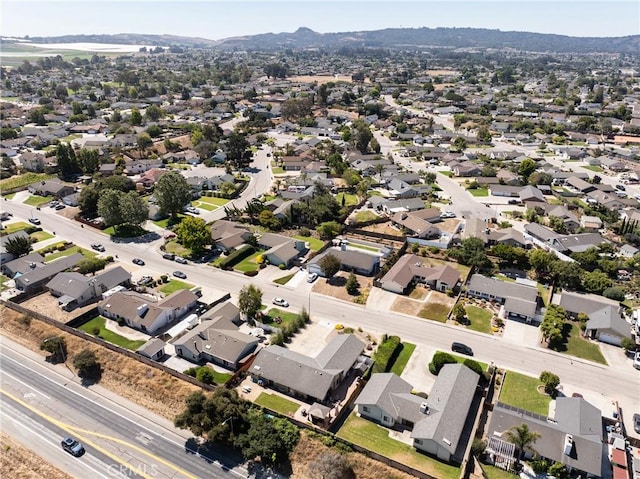 1269 Country Hill Rd, Santa Maria, CA 93455 - aerial view of property's location with nearby suburban area and mountains
