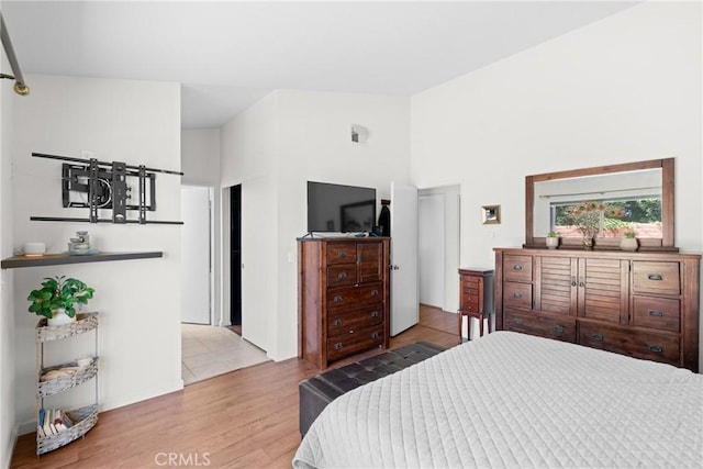 1269 Country Hill Rd, Santa Maria, CA 93455 - bedroom with wood finished floors and a towering ceiling