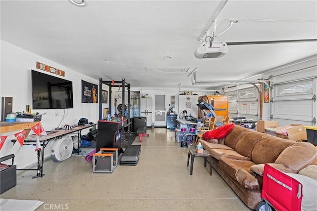 1269 Country Hill Rd, Santa Maria, CA 93455 - garage with a garage door opener