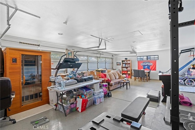 1269 Country Hill Rd, Santa Maria, CA 93455 - garage featuring a garage door opener