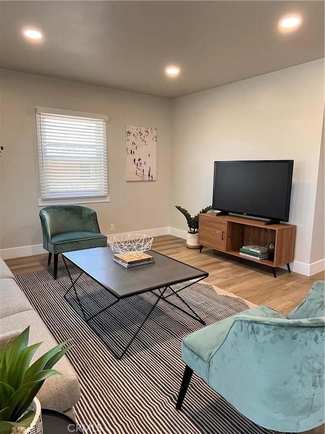 1610 266th St, Harbor City, CA 90710 - living area featuring light wood finished floors and recessed lighting