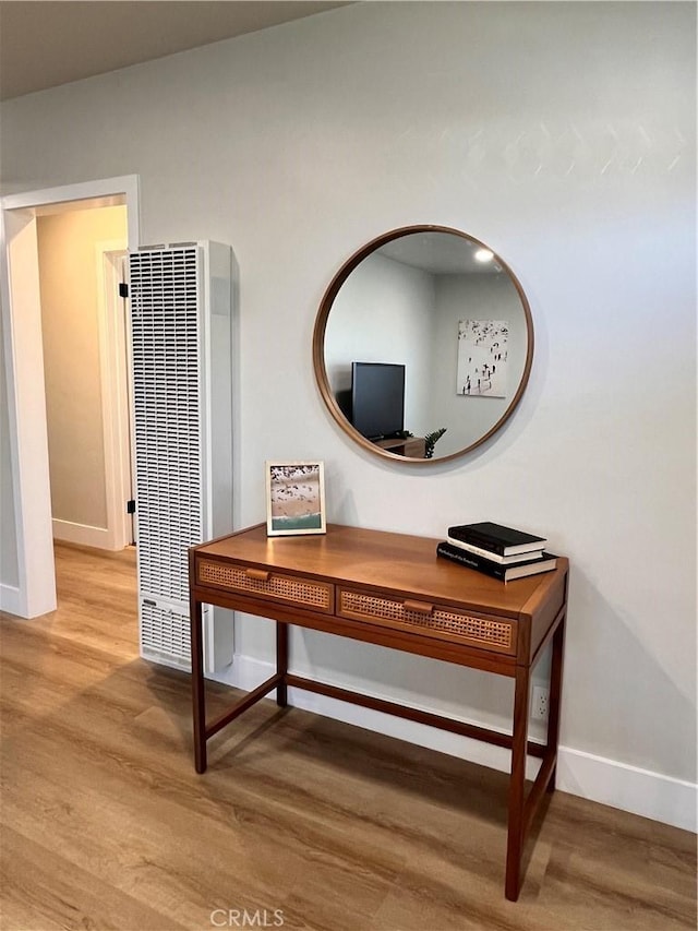 1610 266th St, Harbor City, CA 90710 - detailed view of a heating unit and wood finished floors