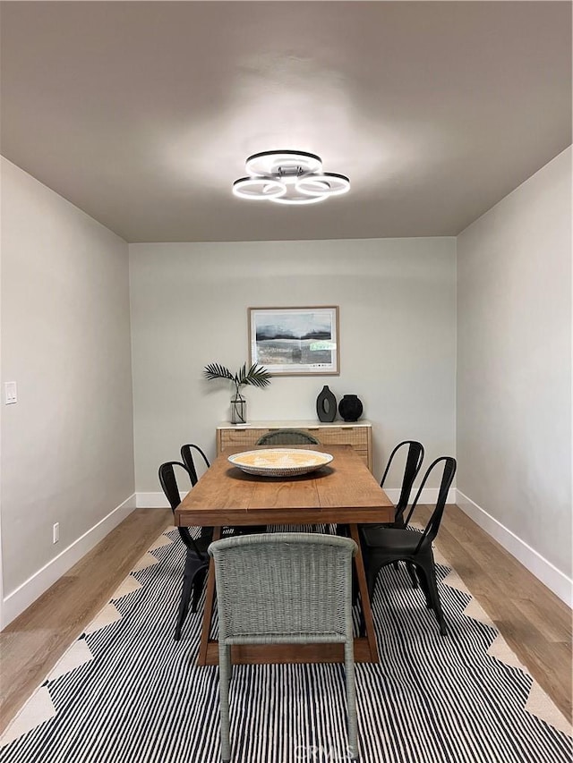 1610 266th St, Harbor City, CA 90710 - dining space featuring baseboards and wood finished floors