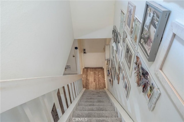 4900 E Chapman Ave Unit 24, Orange, CA 92869 - stairway with a towering ceiling