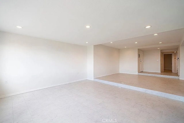 2209 W 25th St Unit 7, San Pedro, CA 90732 - unfurnished room featuring recessed lighting and baseboards