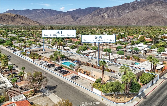 509561 S Highland Dr, Palm Springs, CA 92264 - bird's eye view of mountains