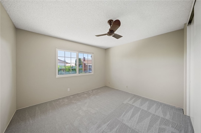 514 Mohawk Dr, Placentia, CA 92870 - carpeted empty room featuring ceiling fan and a textured ceiling