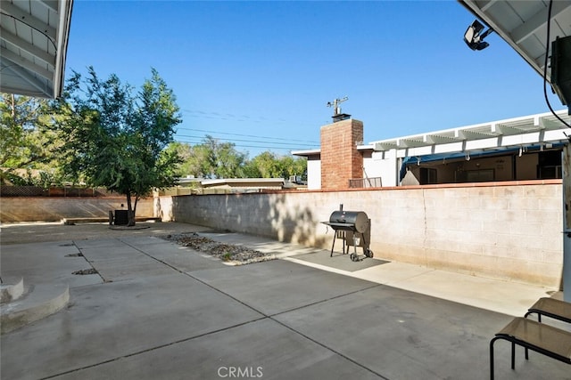 1414 W Jackman St, Lancaster, CA 93534 - view of patio featuring a grill