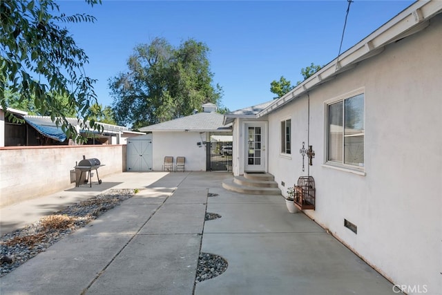 1414 W Jackman St, Lancaster, CA 93534 - view of patio / terrace featuring a gate and grilling area