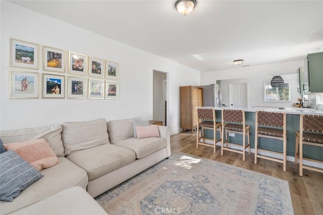 2082 Harris St, San Luis Obispo, CA 93401 - living area with light wood-style floors