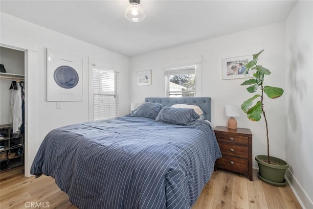 2082 Harris St, San Luis Obispo, CA 93401 - bedroom featuring light wood-style floors and a closet