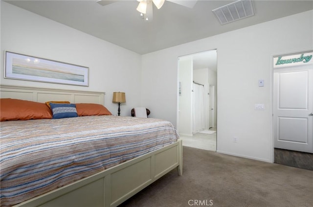 30159 Honor Ct, Menifee, CA 92584 - carpeted bedroom featuring a ceiling fan and baseboards