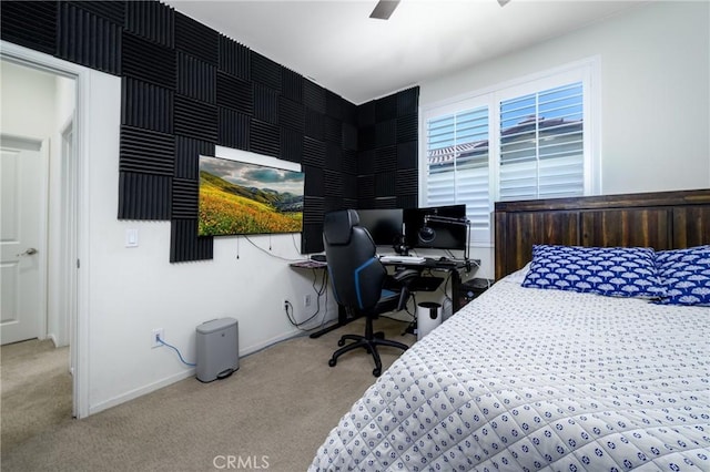 30159 Honor Ct, Menifee, CA 92584 - bedroom with carpet flooring and ceiling fan