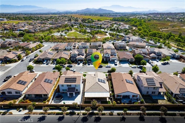 30159 Honor Ct, Menifee, CA 92584 - aerial view of residential area featuring a mountain backdrop