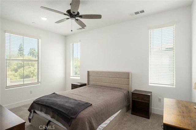 480 W Balsam Ln, Clovis, CA 93611 - bedroom featuring carpet floors and ceiling fan
