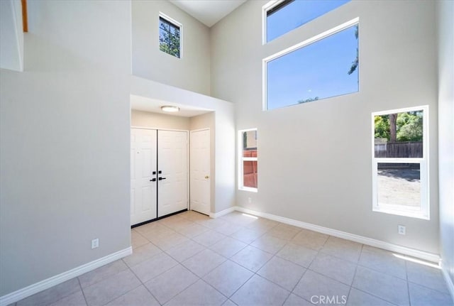 26932 St Julian Cir, Murrieta, CA 92563 - unfurnished room with a high ceiling and tile patterned floors