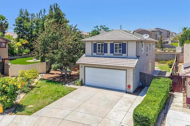 26932 St Julian Cir, Murrieta, CA 92563 - traditional-style house with a garage, stucco siding, driveway, and a tiled roof