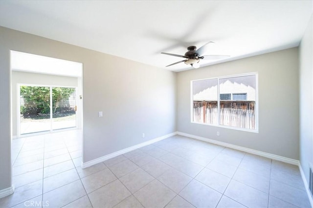 26932 St Julian Cir, Murrieta, CA 92563 - empty room featuring ceiling fan and light tile patterned floors
