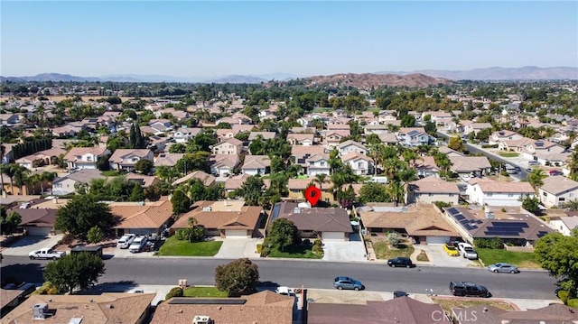 25355 Auld Ave, Hemet, CA 92544 - aerial perspective of suburban area featuring a mountain backdrop